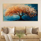 Designer Abstract Nature Canvas Painting for Wall Décor