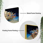 Designer Abstract Tree Canvas Wall Painting for Living Room