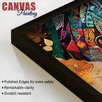 Designer African Culture Canvas Wall Painting
