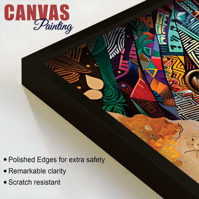 Designer African Culture Canvas Wall Painting