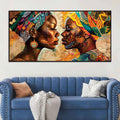Designer African Culture Canvas Wall Painting