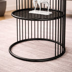 designer-art-classic-black-finish-half-caged-coffee-round-side-table
