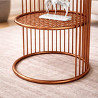 designer-art-copper-half-caged-white-with-marble-coffee-round-side-table-1