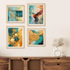 Designer Artistic Wall Art Frame Set of 4