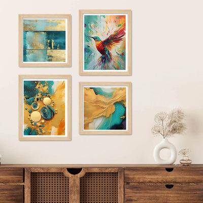Designer Artistic Wall Art Frame Set of 4
