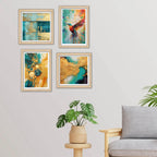 Designer Artistic Wall Art Frame Set of 4