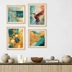 Designer Artistic Wall Art Frame Set of 4