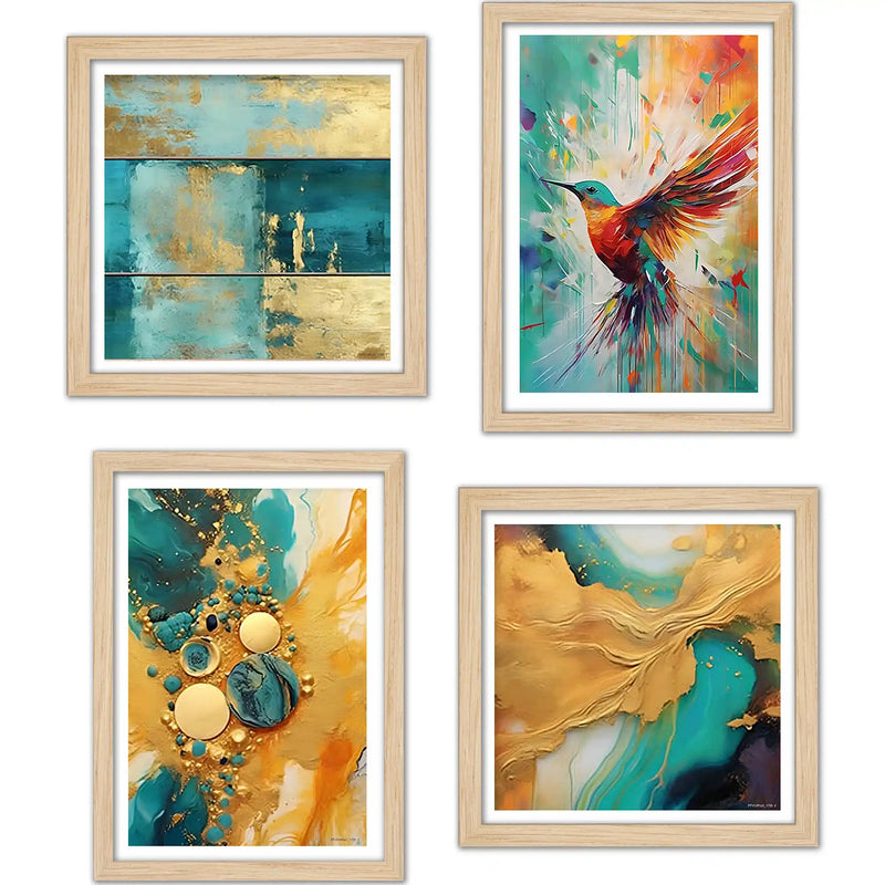 Designer Artistic Wall Art Frame Set of 4