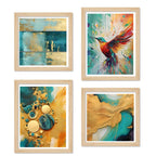 Designer Artistic Wall Art Frame Set of 4