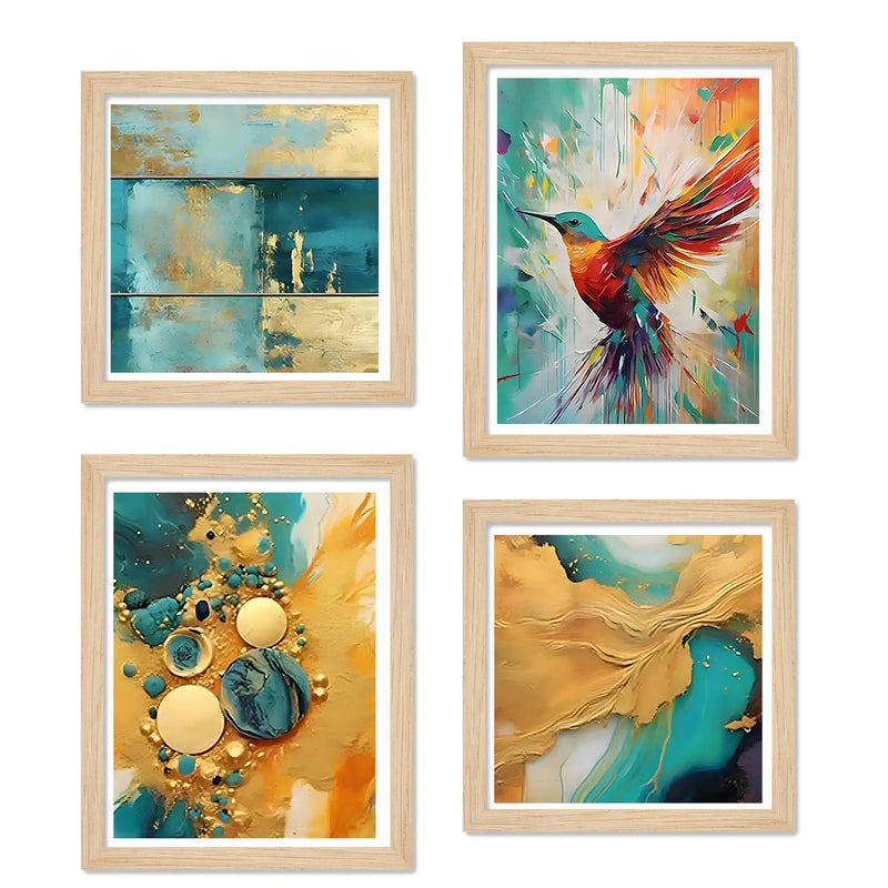 Designer Artistic Wall Art Frame Set of 4