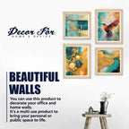 Designer Artistic Wall Art Frame Set of 4