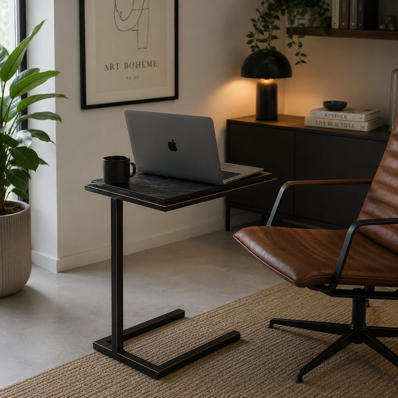 designer-black-marble-sofa-side-table