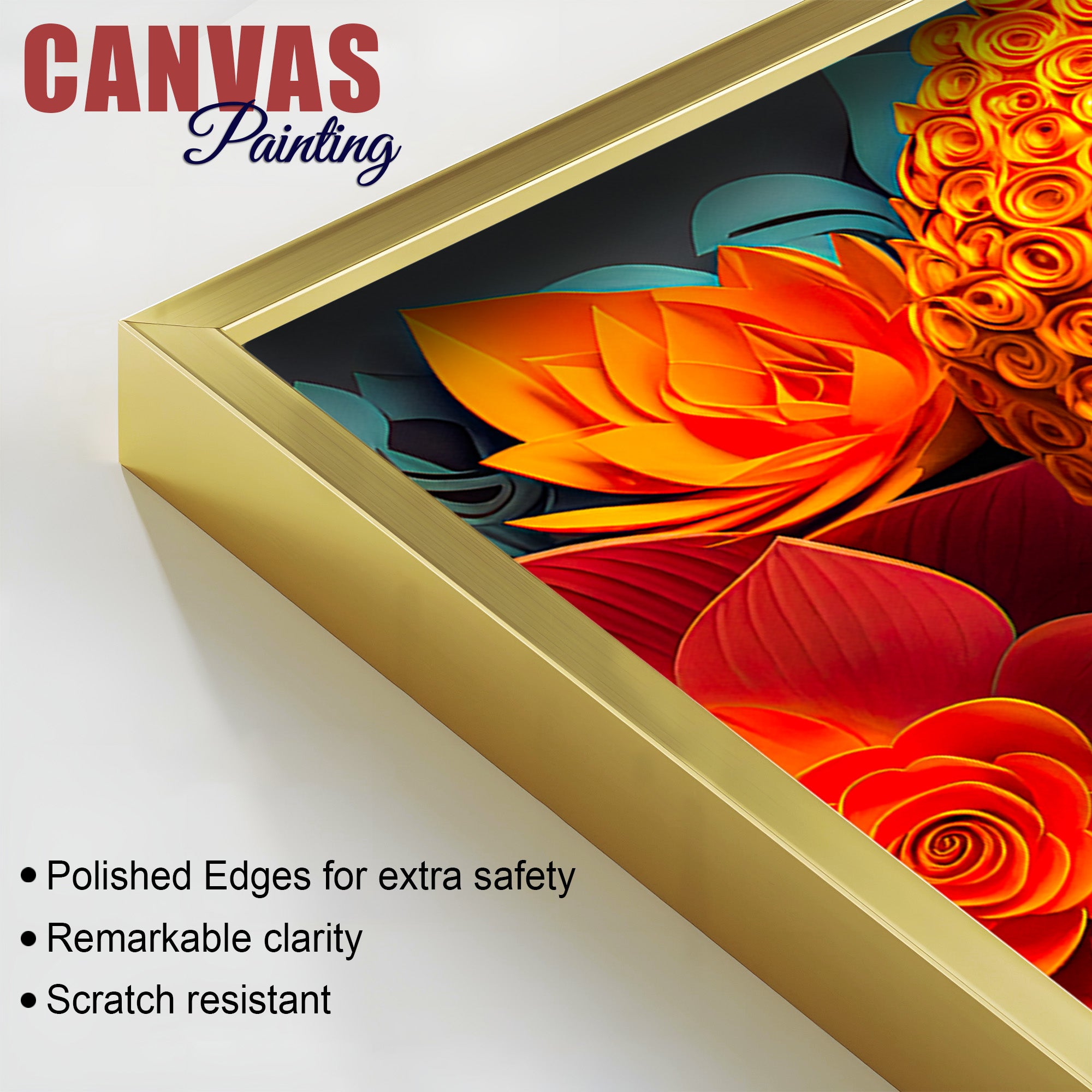 Designer Buddha Canvas Wall Painting for Stylish Interiors