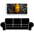 Designer Buddha Wall Painting for Luxury Décor