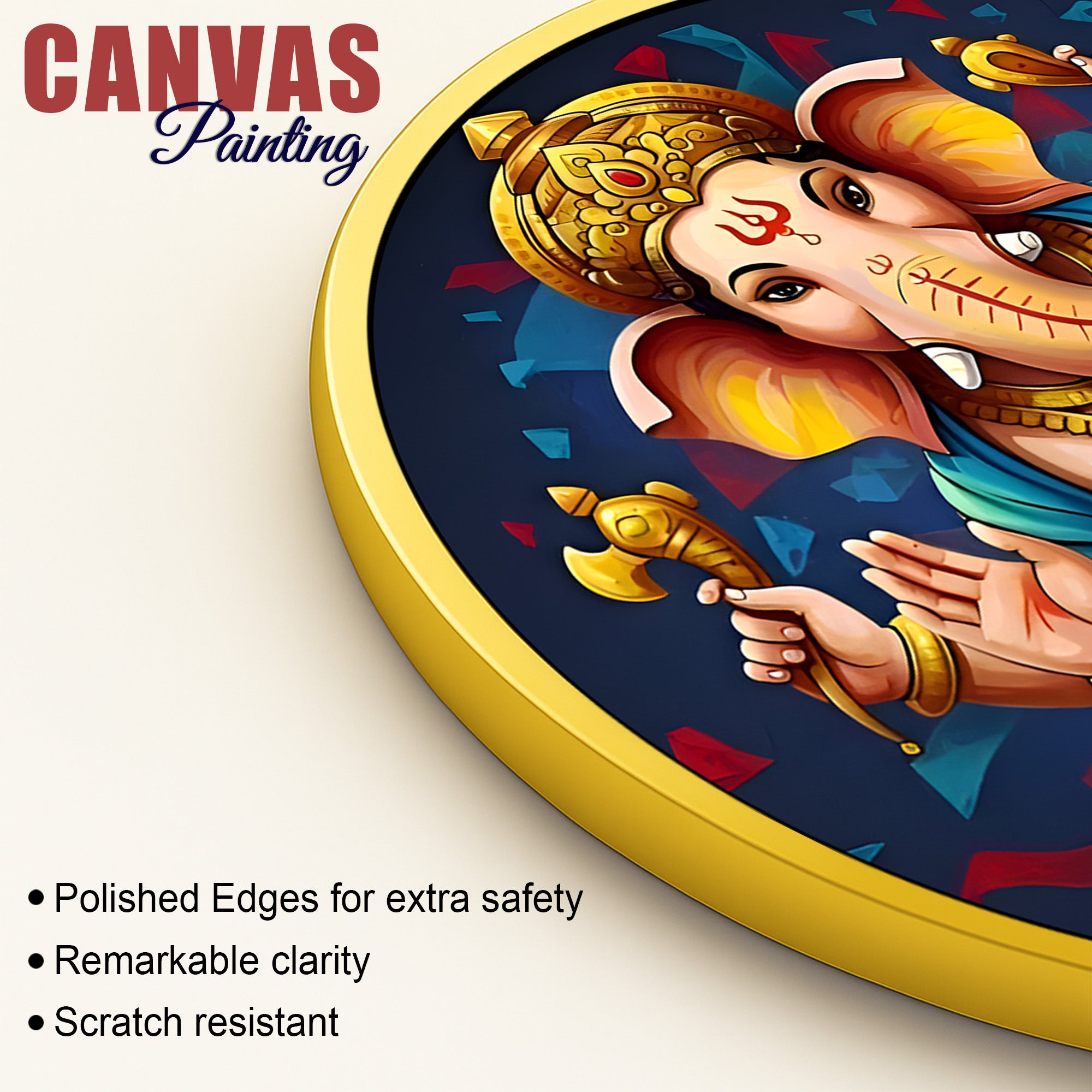 Designer Divine Ganesha Painting