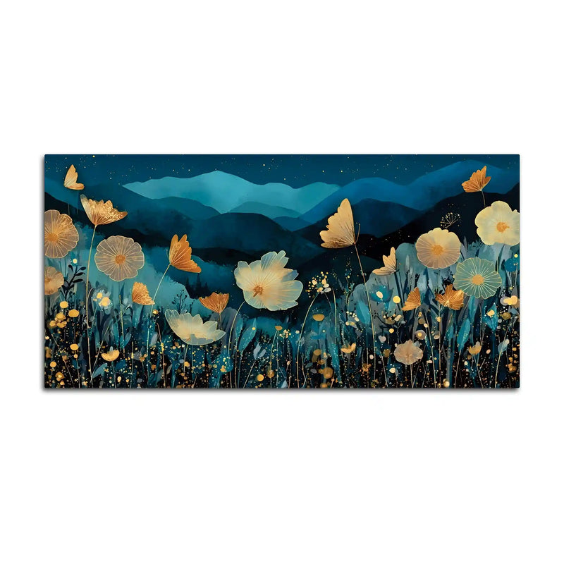 Designer Floral Canvas Wall Art Painting for Home & Office Décor