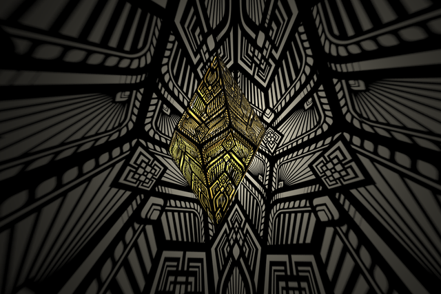 Designer Laser-Cut Hanging Lamp