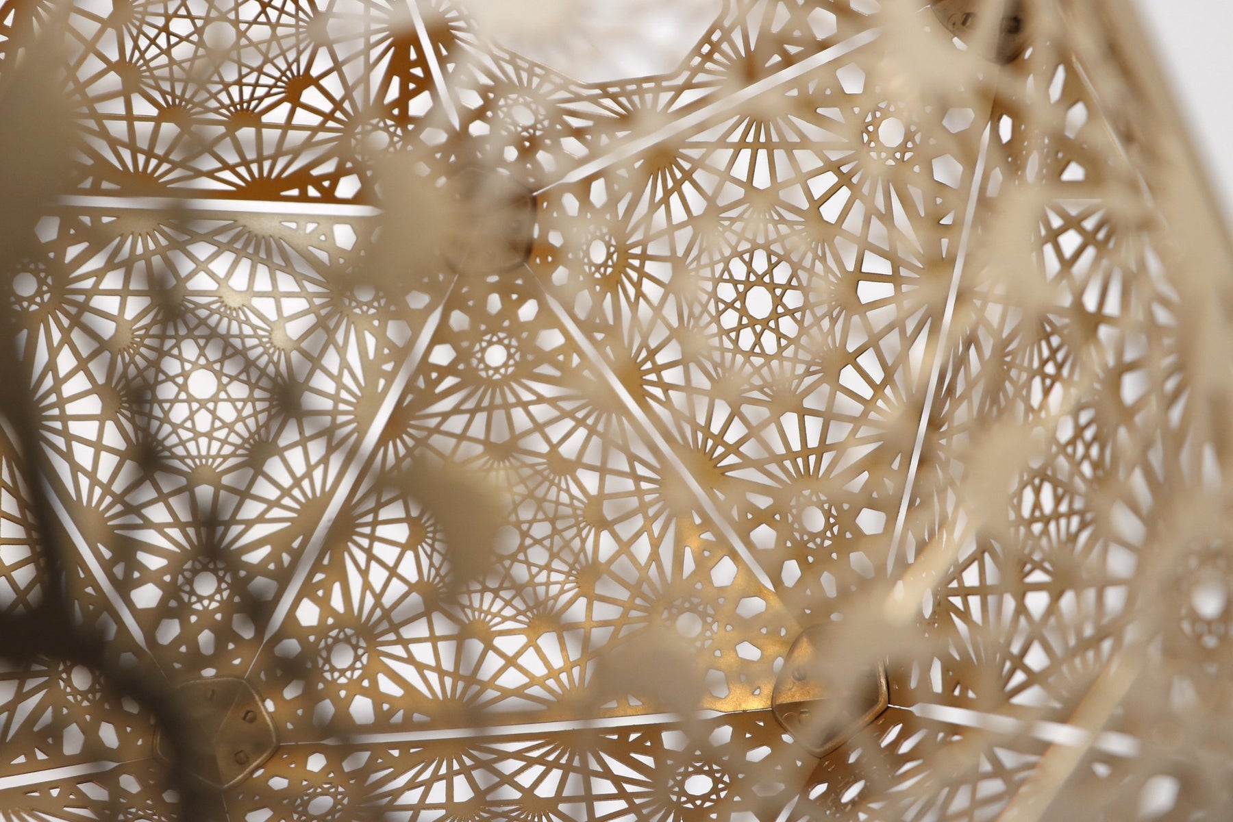 Designer Laser-Cut Pendant Light