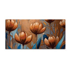 Designer Lotus Flower Canvas Painting for Modern Home