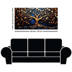 Designer Nature Tree of Life Canvas Painting for Home & Office Décor
