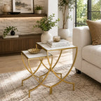 Designer Nesting Table Set for Living Room & Bedroom Decor