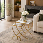 Designer Nesting Table Set for Living Room & Bedroom Decor
