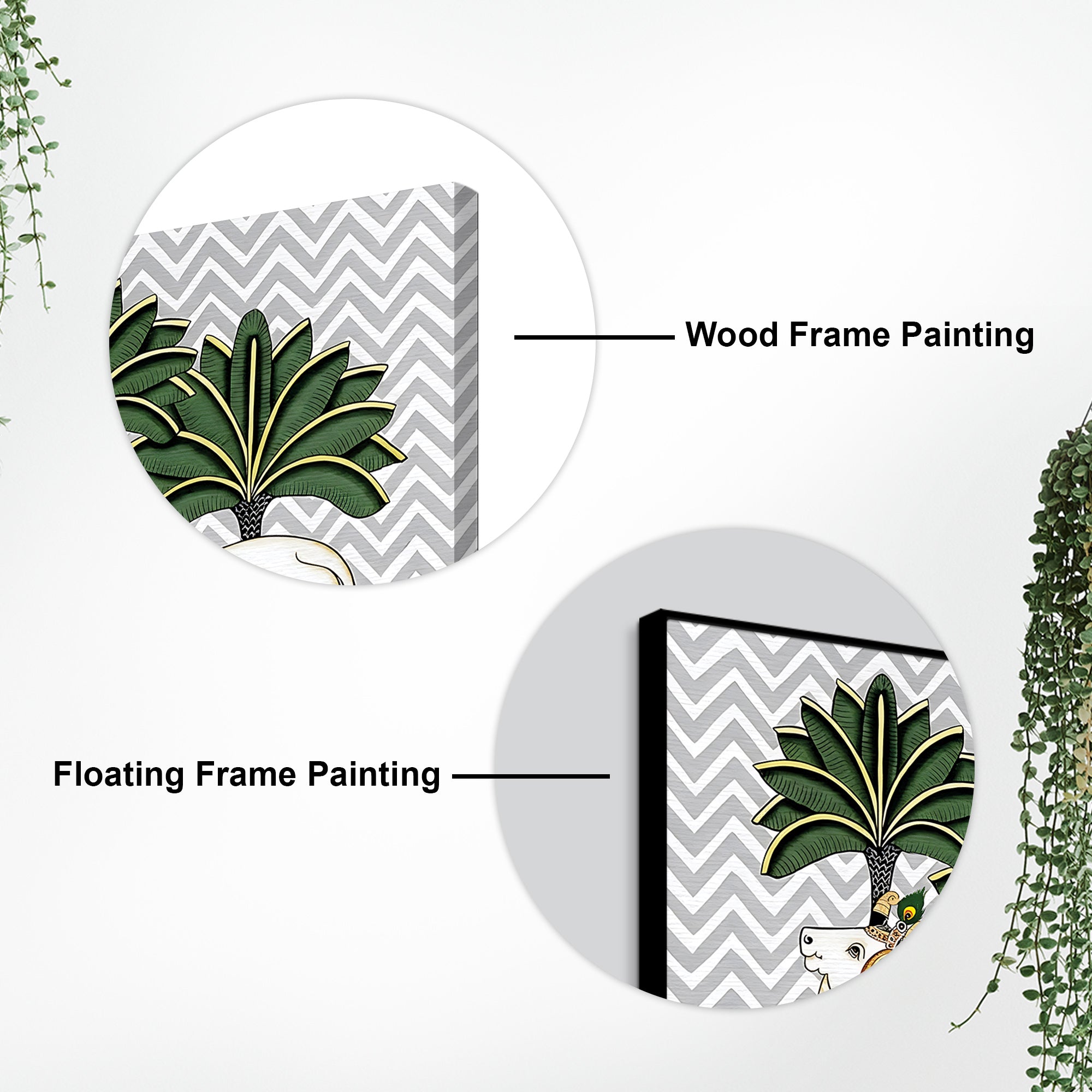 Designer Pichwai Cow Painting | Modern Indian Wall Art Decor