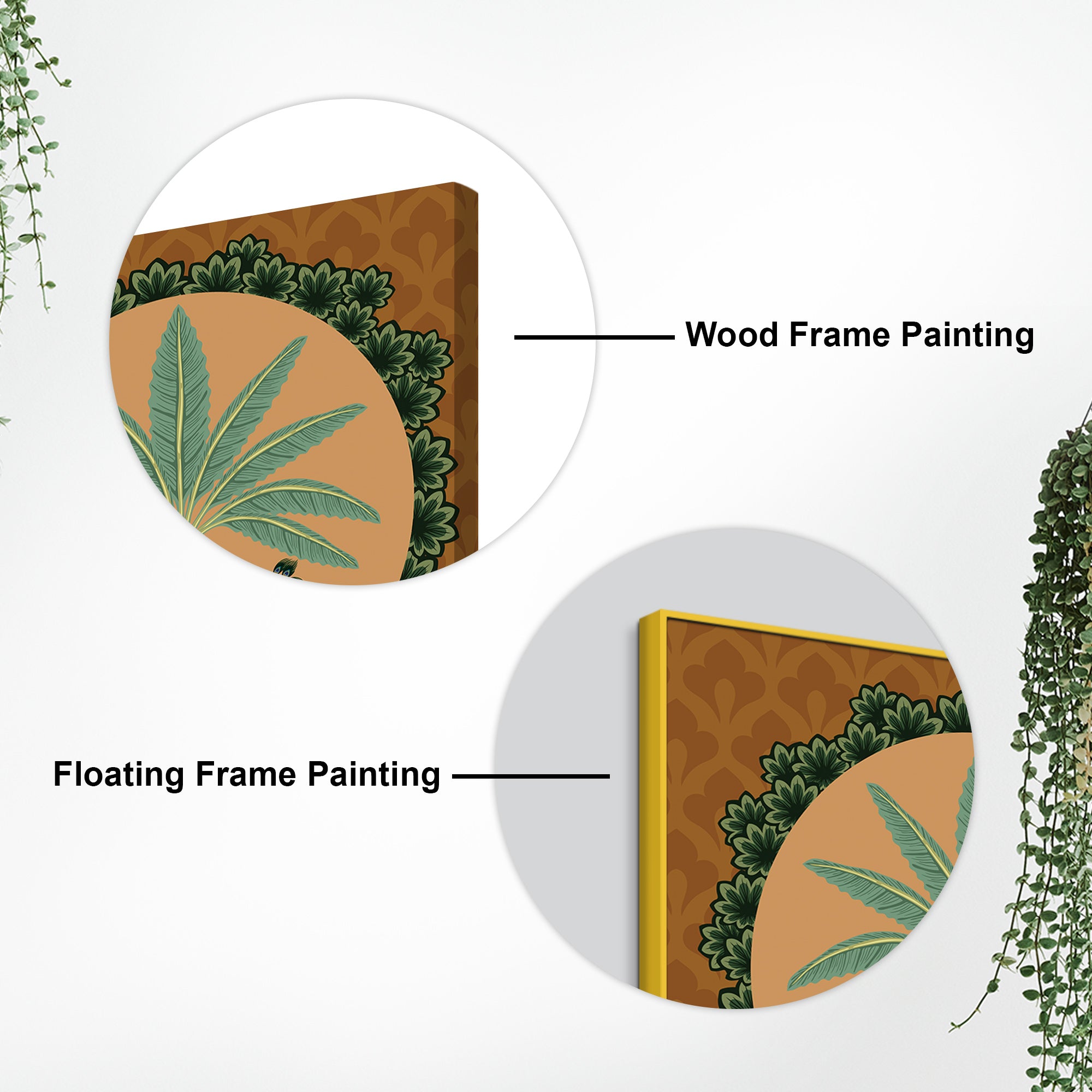 Designer Pichwai Cow Pair Painting | Positive Home Decor Painting