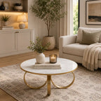 Designer Round Center Table for Modern Living Room Interiors