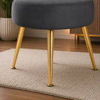 designer-royal-black-velvet-vanity-seat-with-sturdy-golden-legs
