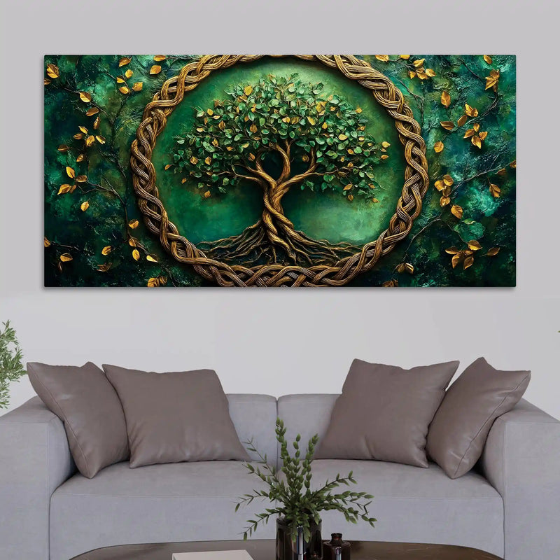 Designer Tree of Life Canvas Wall Art Painting