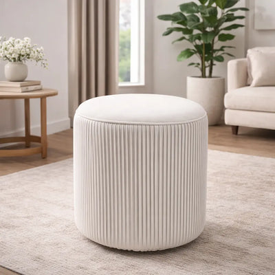 designer-wide-round-tufted-velvet-ottoman