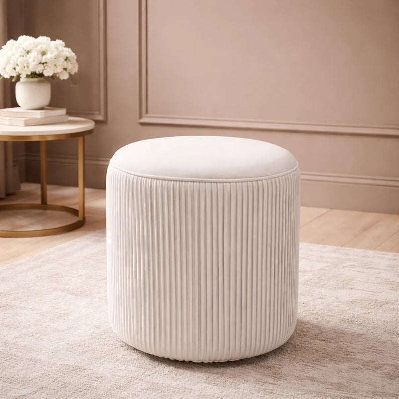 designer-wide-round-tufted-velvet-ottoman