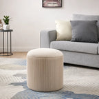 designer-wide-round-tufted-velvet-ottoman