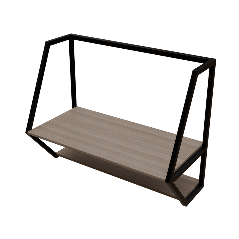 Designer Wooden Wall Mounted Desk for Books & Decor