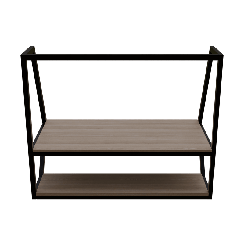 Designer Wooden Wall Mounted Desk for Books & Decor
