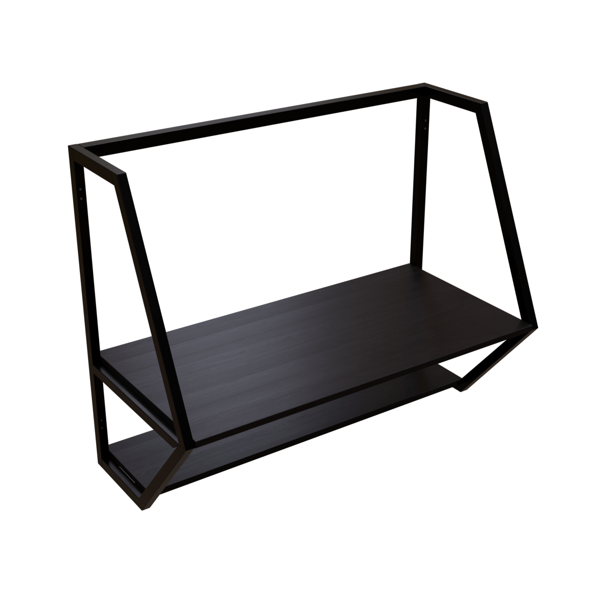 Designer Wooden Wall Mounted Desk for Books & Decor