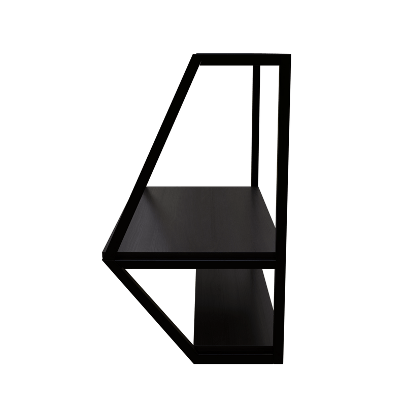 Designer Wooden Wall Mounted Desk for Books & Decor