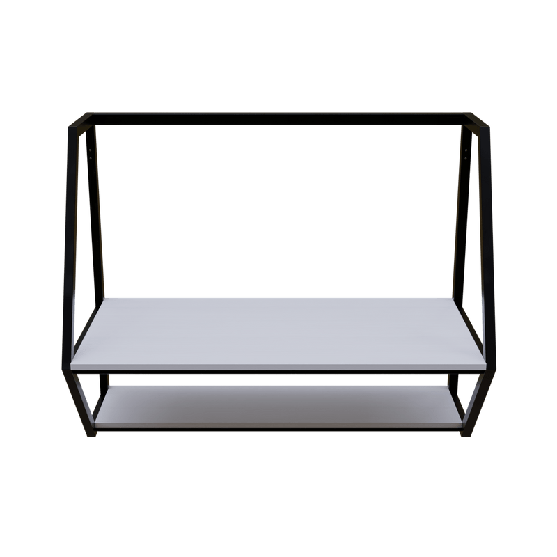 Designer Wooden Wall Mounted Desk for Books & Decor