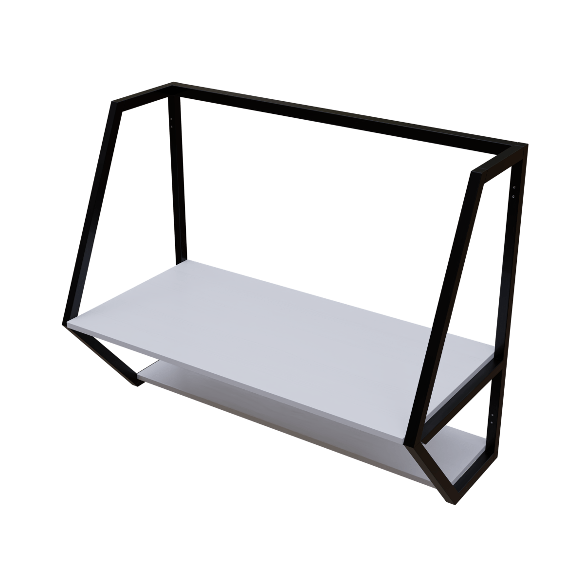 Designer Wooden Wall Mounted Desk for Books & Decor