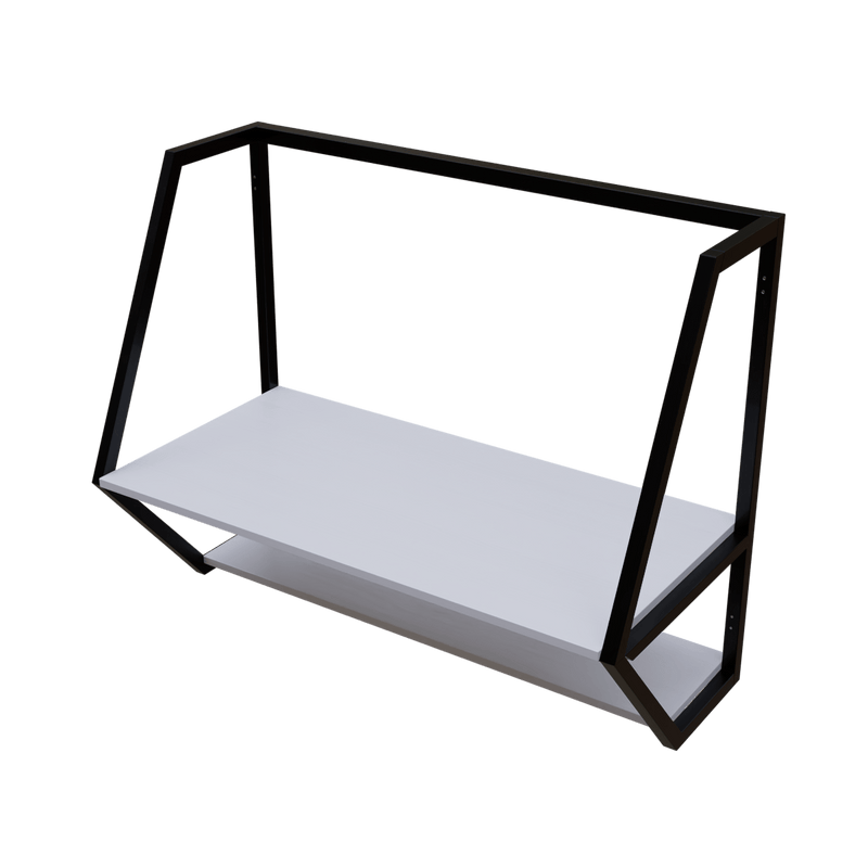 Designer Wooden Wall Mounted Desk for Books & Decor