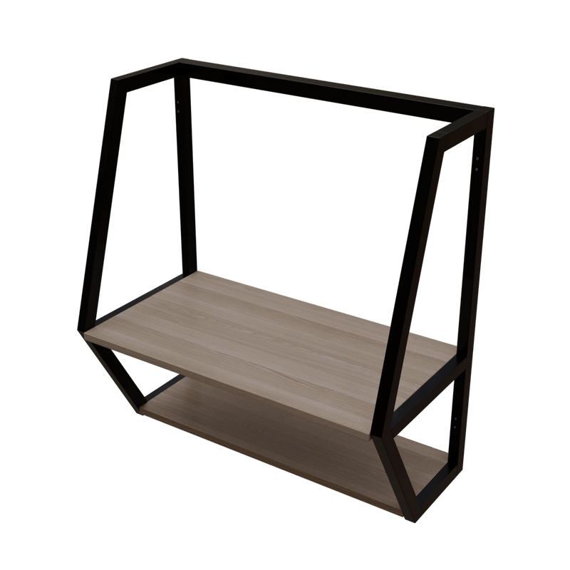 Designer Wooden Wall Mounted Desk for Books & Decor