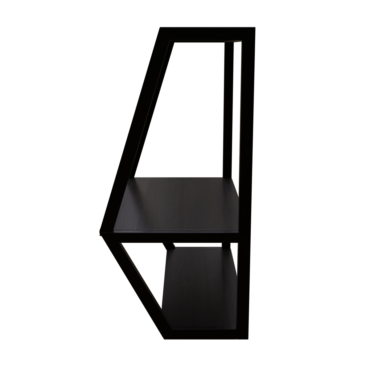 Designer Wooden Wall Mounted Desk for Books & Decor