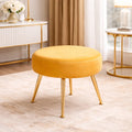 designer-yellow-velvet-vanity-seat-with-sturdy-golden-legs
