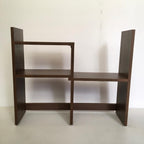 Desktop Wooden Book Rack | Office Desk Organizer & Storage Shelf