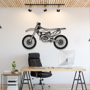 Dirt Bike Wall Art | Motocross Motorcycle Wall Decor