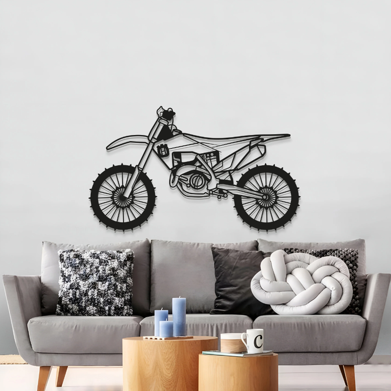 Dirt Bike Wall Art | Motocross Motorcycle Wall Decor