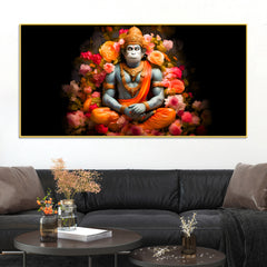 divine-bajrangbali-calm-pose-canvas-for-home-temple-decor