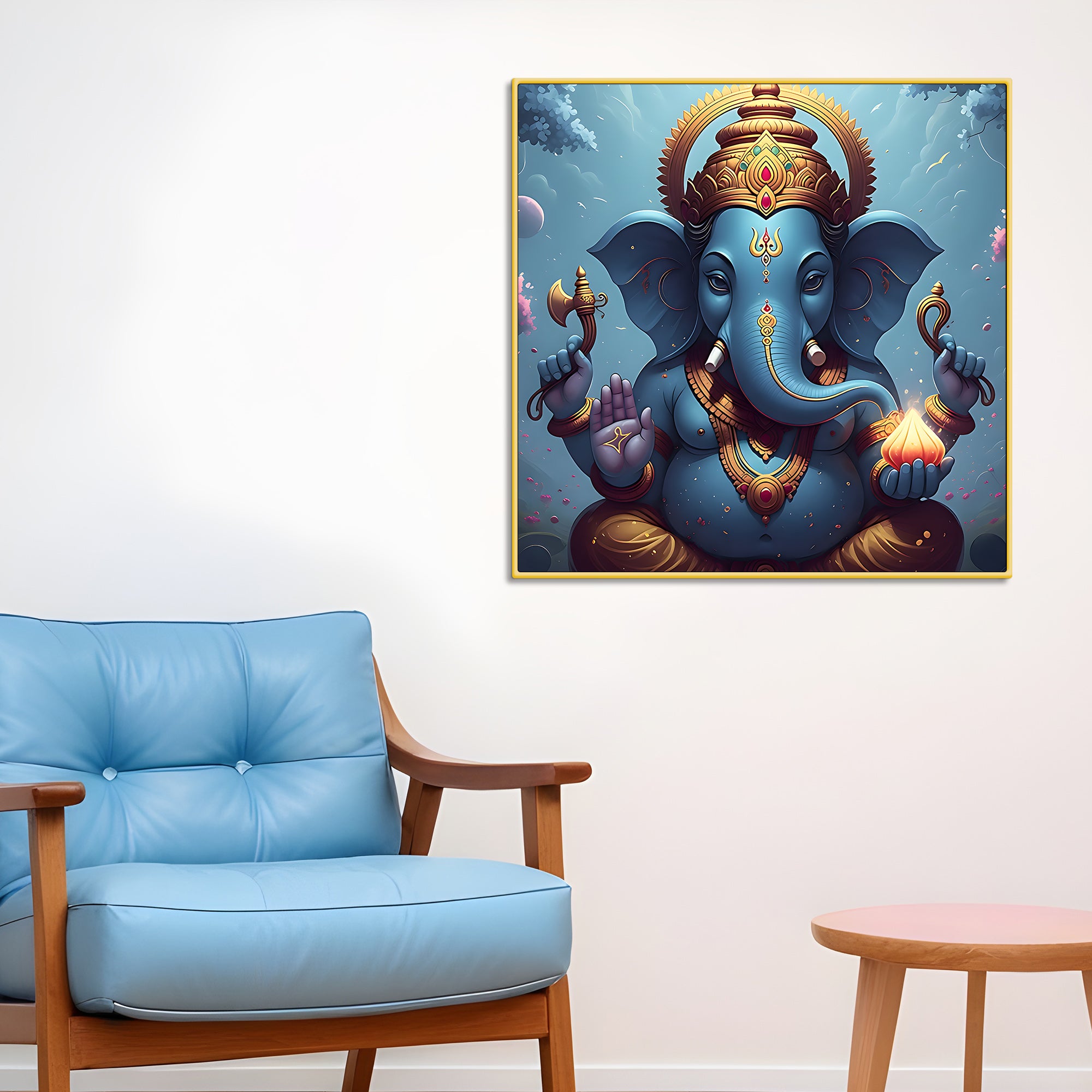 divine-bappa-ji-painting-for-home-office