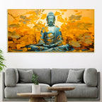 Divine Buddha Canvas Wall Painting for Home & Office